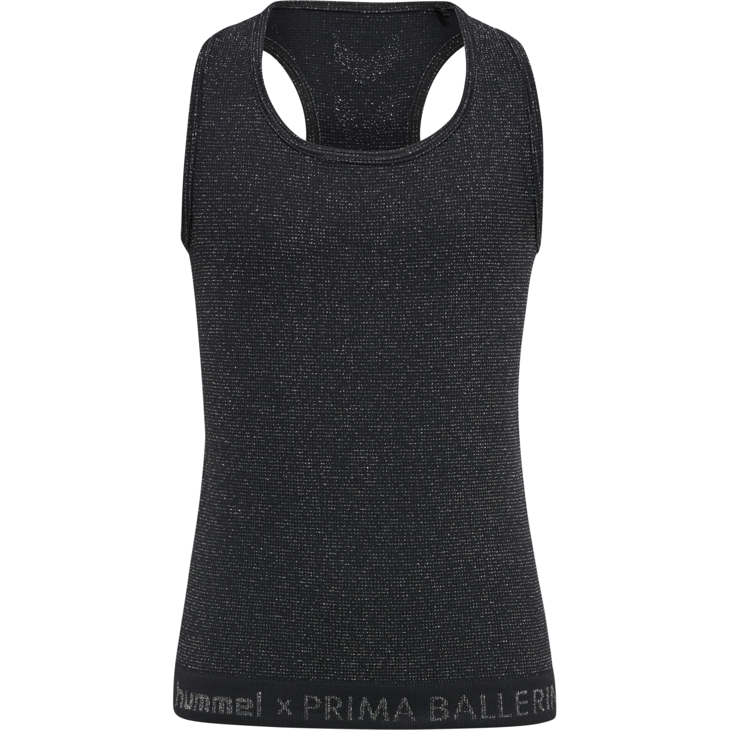 hmlPRIMA BEE SEAMLESS TOP, BLACK, packshot