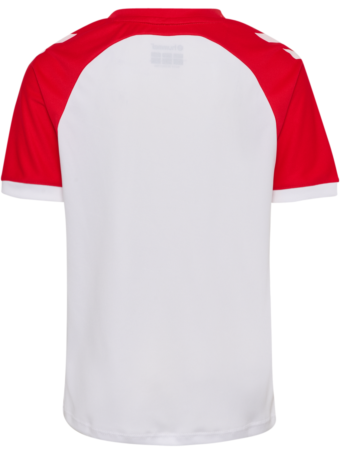 hmlMATCH LEAGUE JERSEY S/S KIDS, WHITE/TRUE RED, packshot