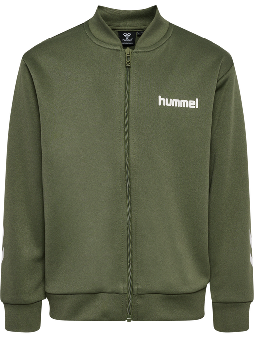 hmlTUKAS TRACKSUIT, DUSTY OLIVE, packshot