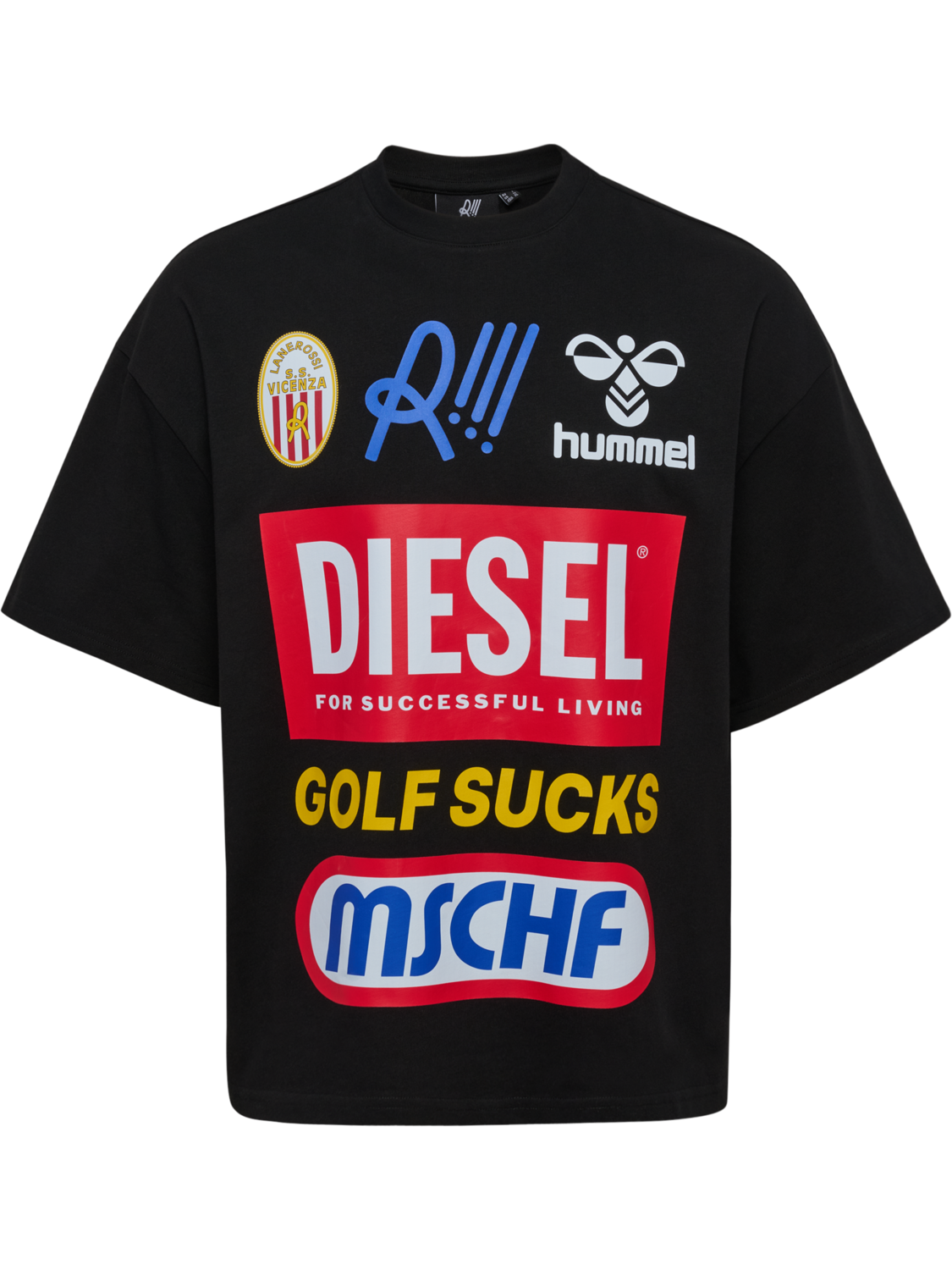 LRV x MSCHF x HML T-SHIRT SS, BLACK, packshot