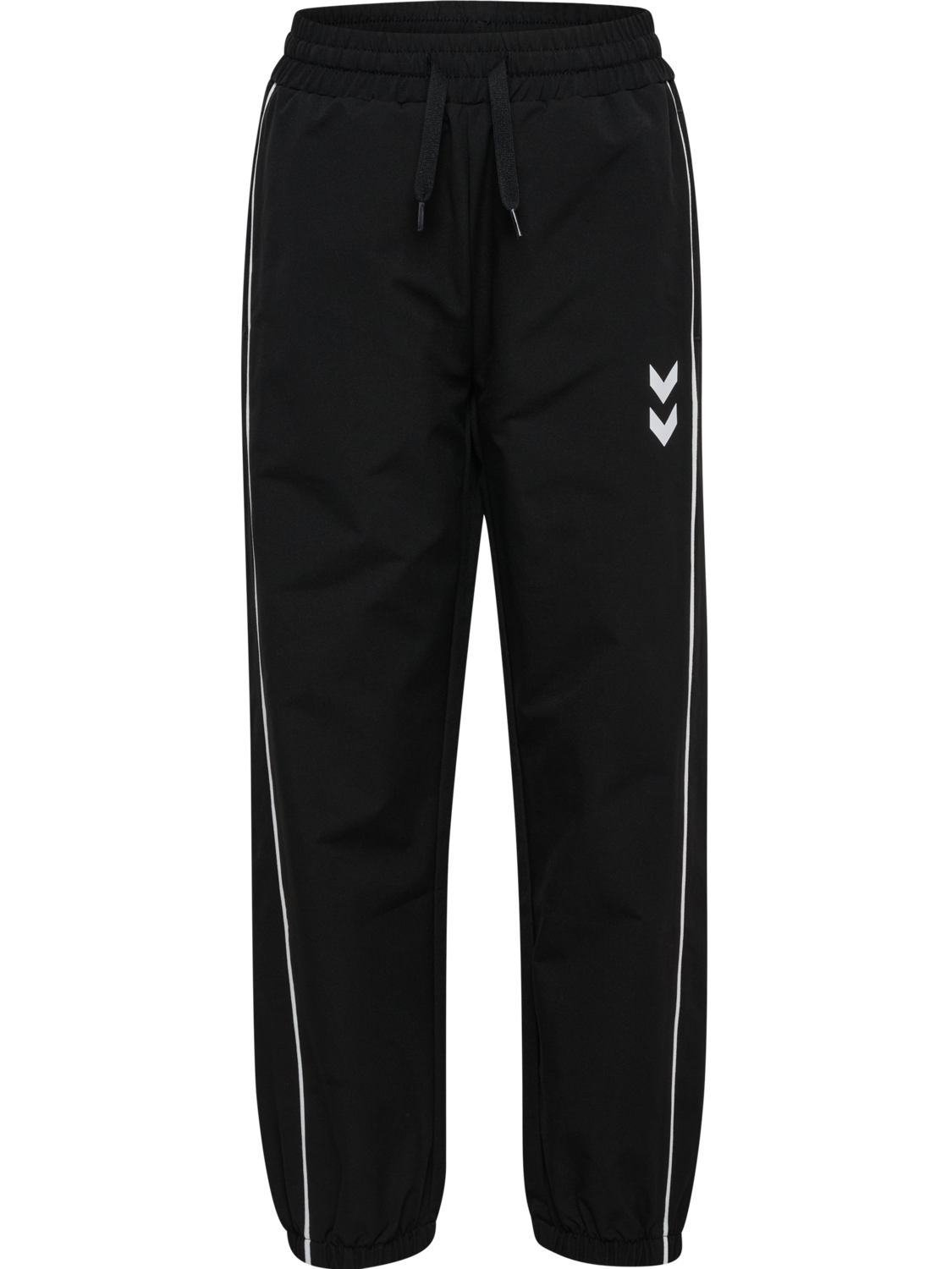 hmlJR STREET TRACKSUIT PANTS, BLACK BEAUTY, packshot