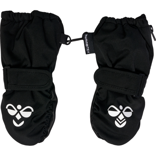 hml IGLO MITTENS, BLACK, packshot