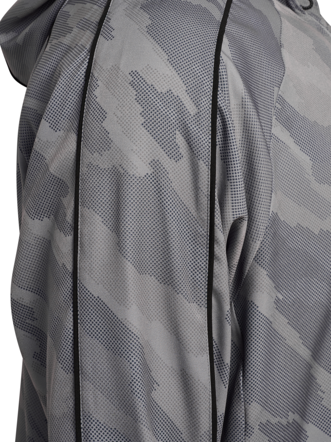 hmlAOP HYBRID TRACK JACKET, SHARKSKIN, packshot