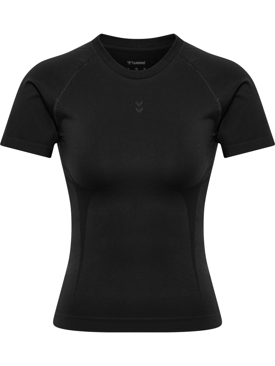 hmlFLOW T-SHIRT S/S, BLACK, packshot