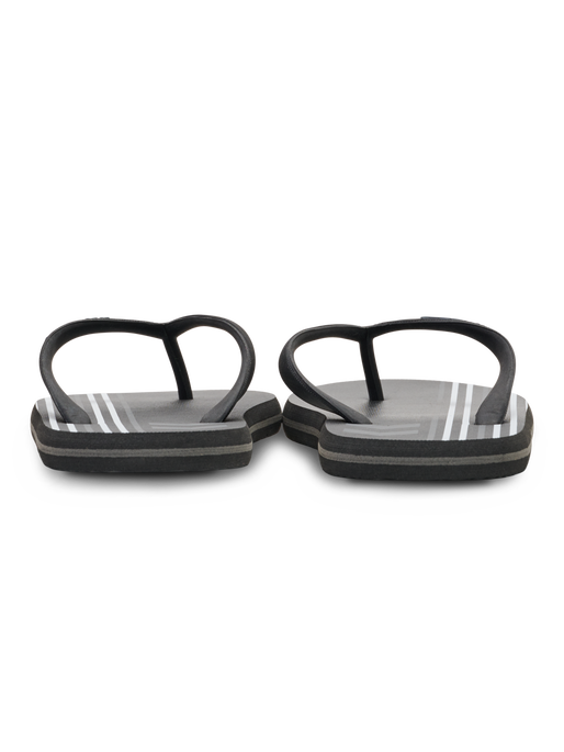 MULTI STRIPE FLIP FLOP, BLACK, packshot