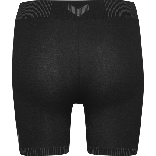 HUMMEL FIRST SEAMLESS SHORTTIGHTS W, BLACK HUMMEL FIRST SEAMLESS SHORTTIGHTS W, BLACK, packshot