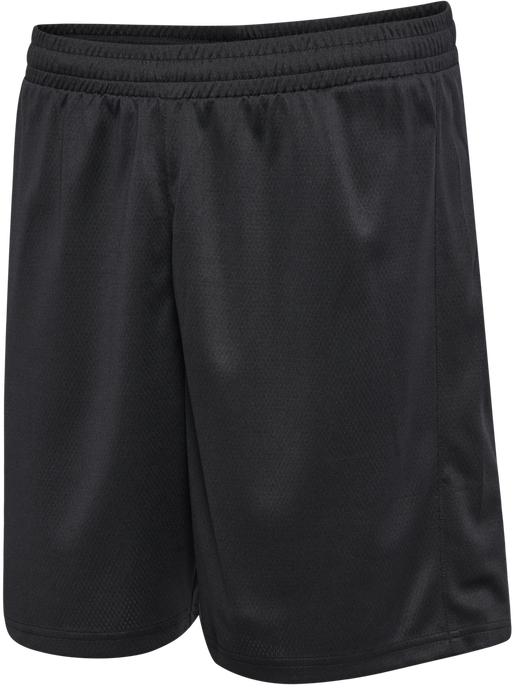 hmlACTIVE PL SHORTS, BLACK, packshot