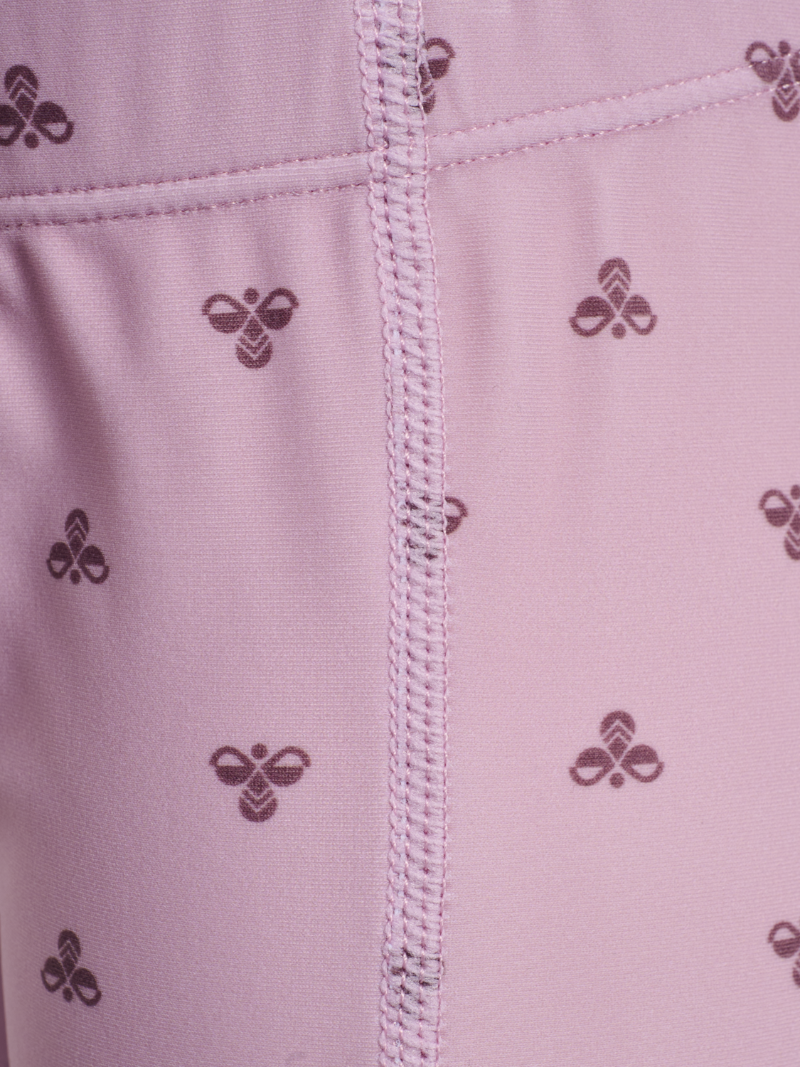 hmlMINI BEE AOP SWIM SHORTS, MAUVE SHADOW, packshot