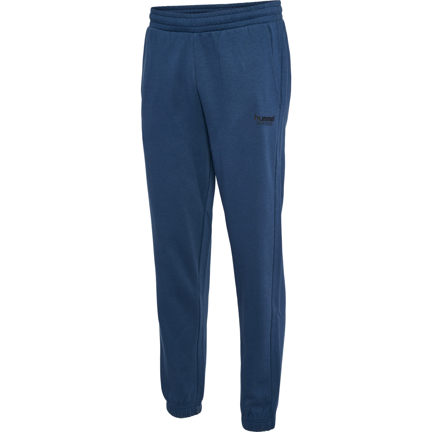 hmlBOOSTER REGULAR PANTS, DARK DENIM, packshot