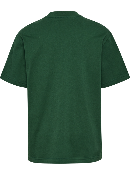 hmlCLEAN T-SHIRT S/S, DARK GREEN, packshot