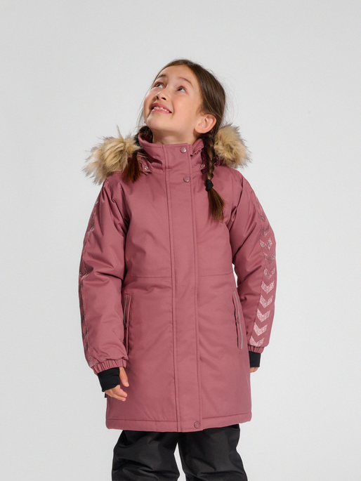 ressource gård tømrer hummel LEAF TEX COAT - ROSE BROWN | hummel.dk