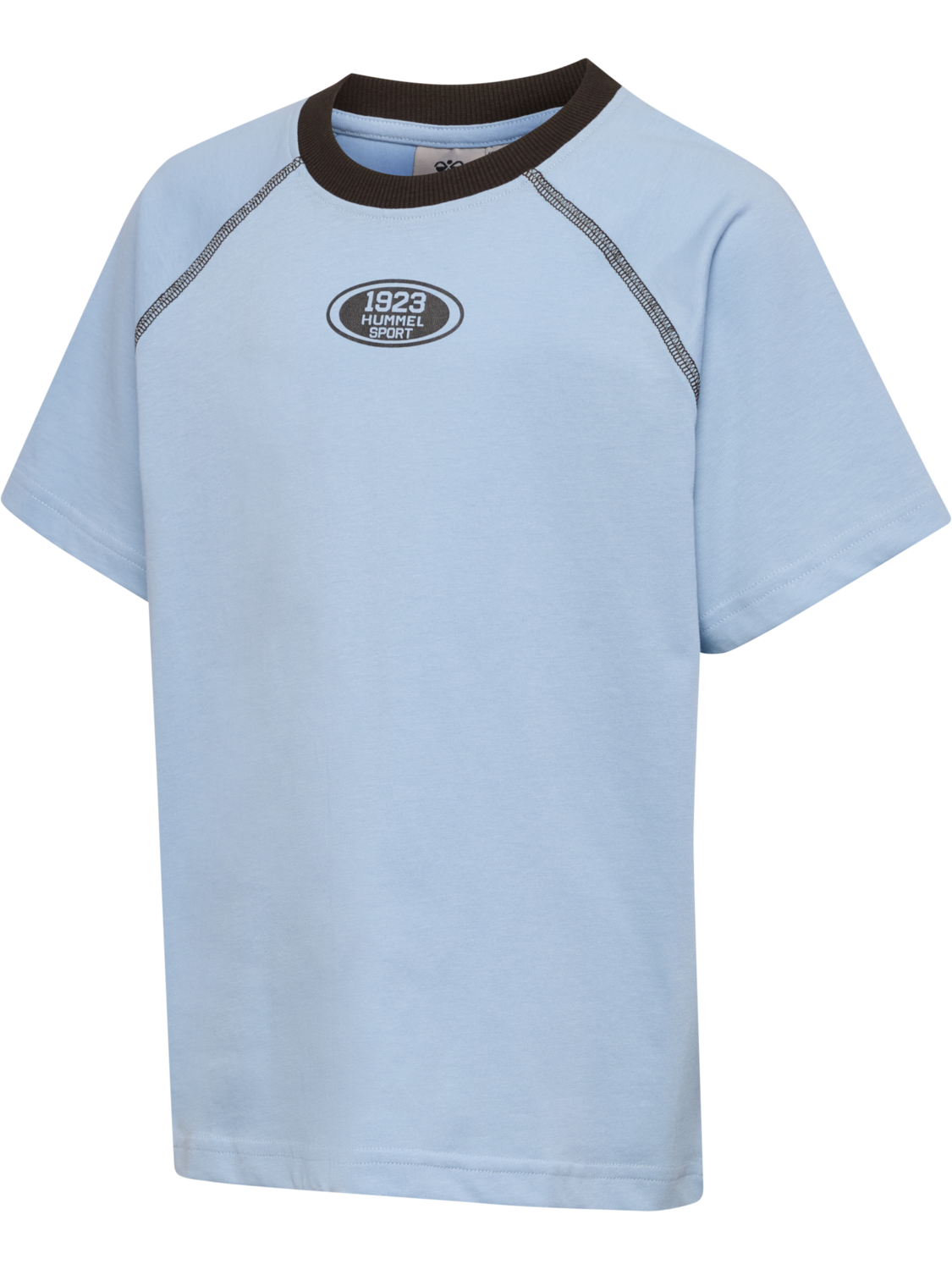 hmlTIMMI RAGLAN T-SHIRT S/S, CASHMERE BLUE, packshot