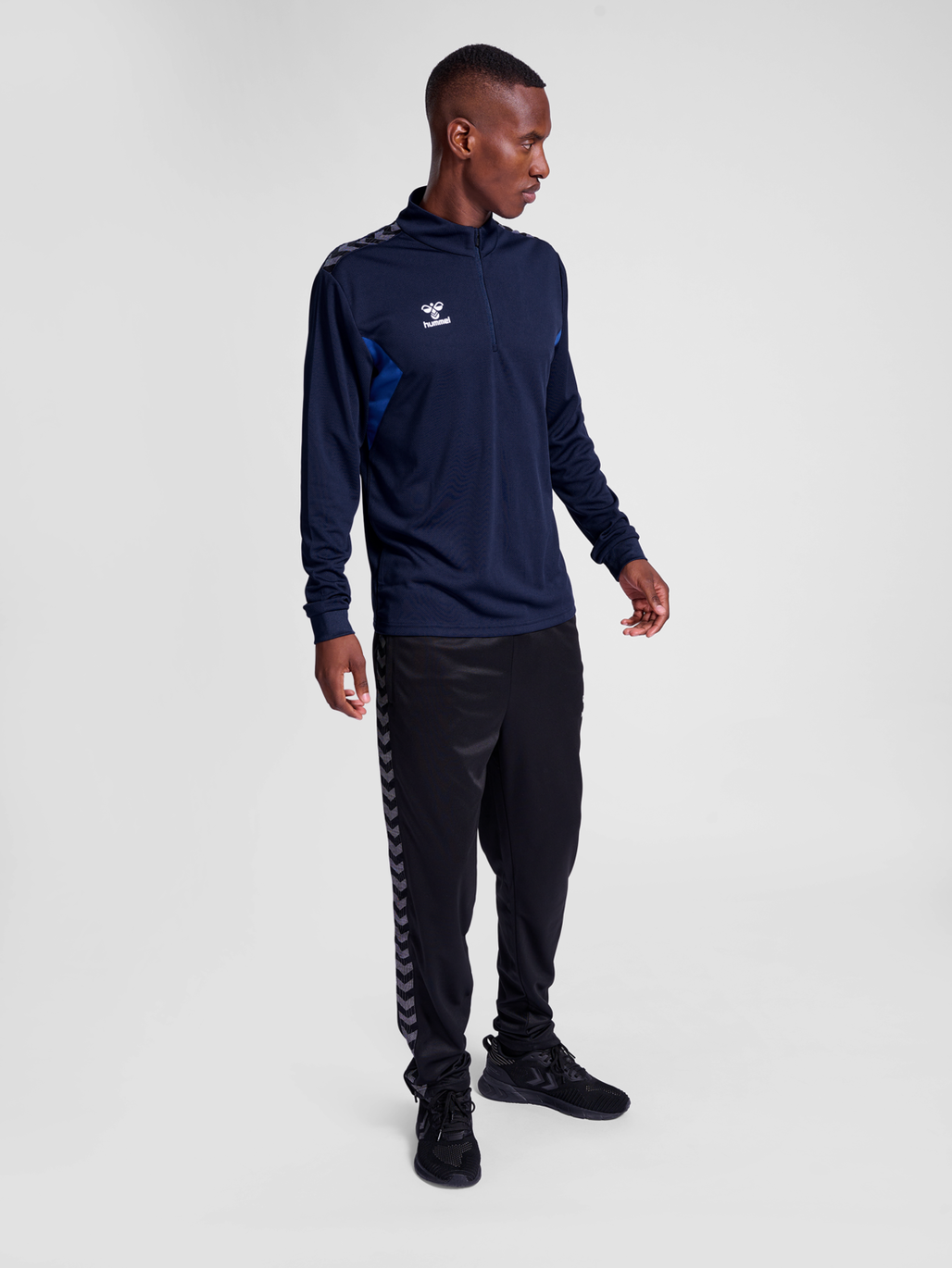Hummel authentic half zip sweatshirt hot sale