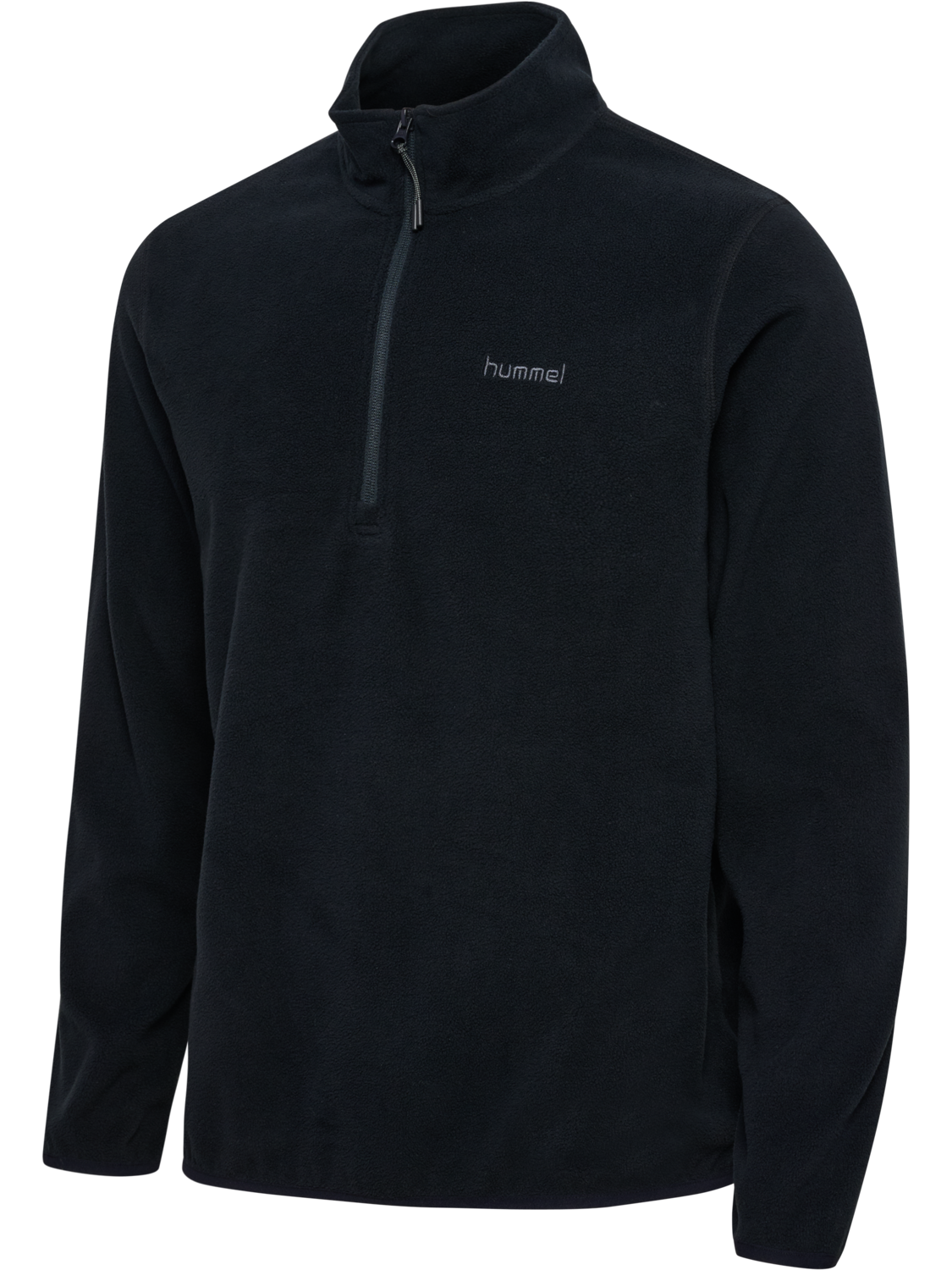 hmlACTIVE HALFZIP FLEECE JACKET, BLACK, packshot