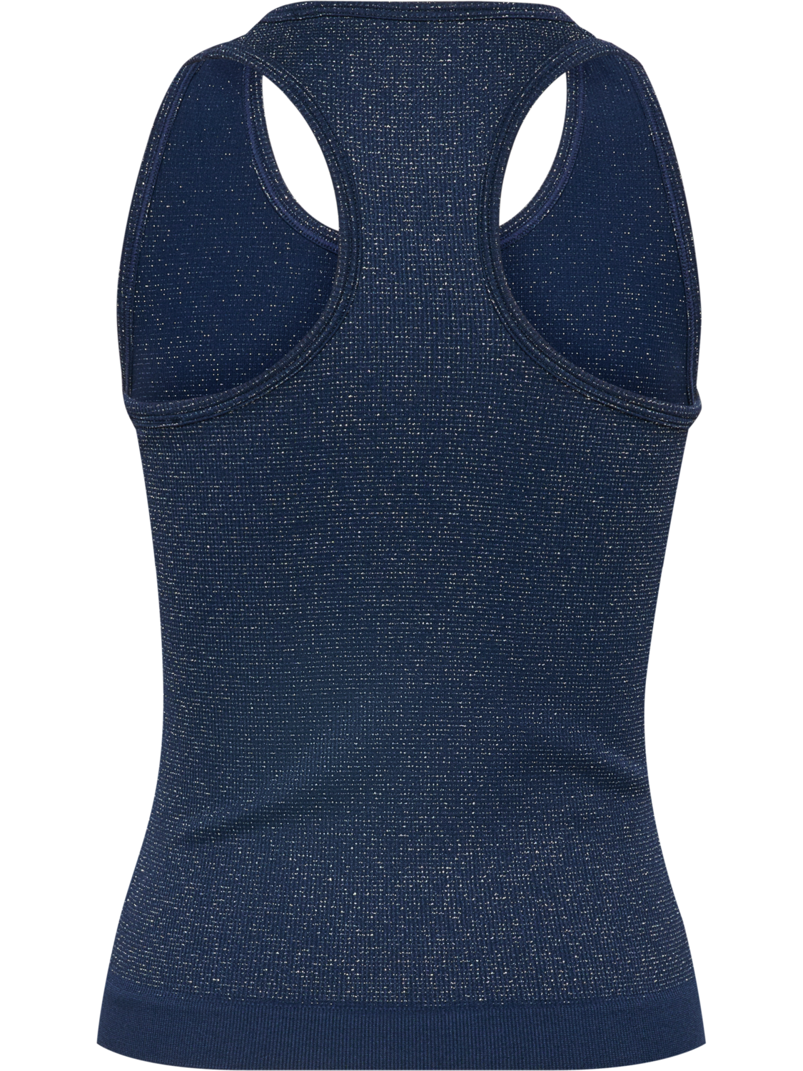 hmlJR SEAMLESS  GLITTER  TANK TOP, DRESS BLUES, packshot