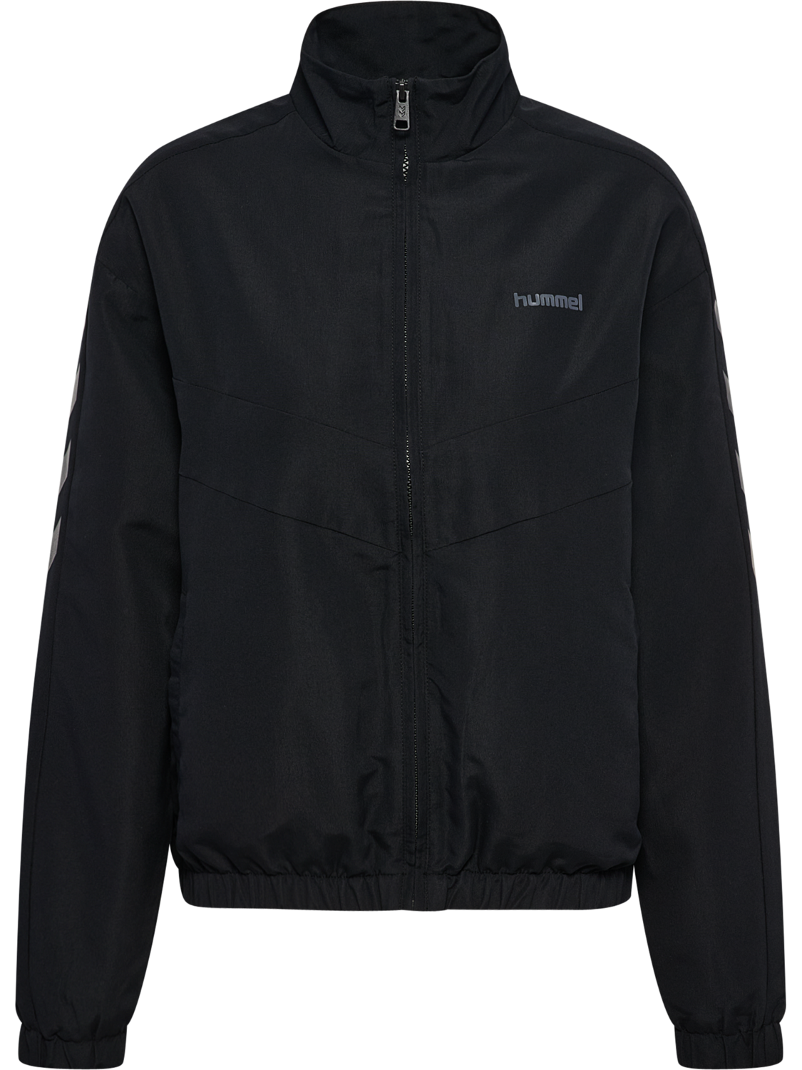 hmlARCHIVE W TRACK JACKET, BLACK, packshot