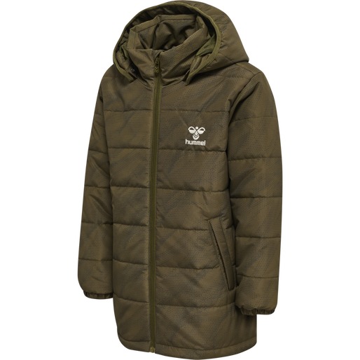 hmlECHO JACKET, DARK OLIVE, packshot