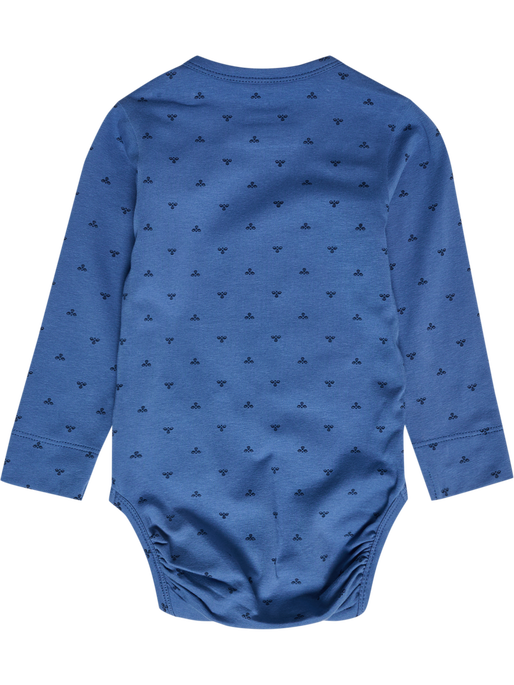 hmlMINI BEE AOP BODY L/S, DUTCH BLUE, packshot