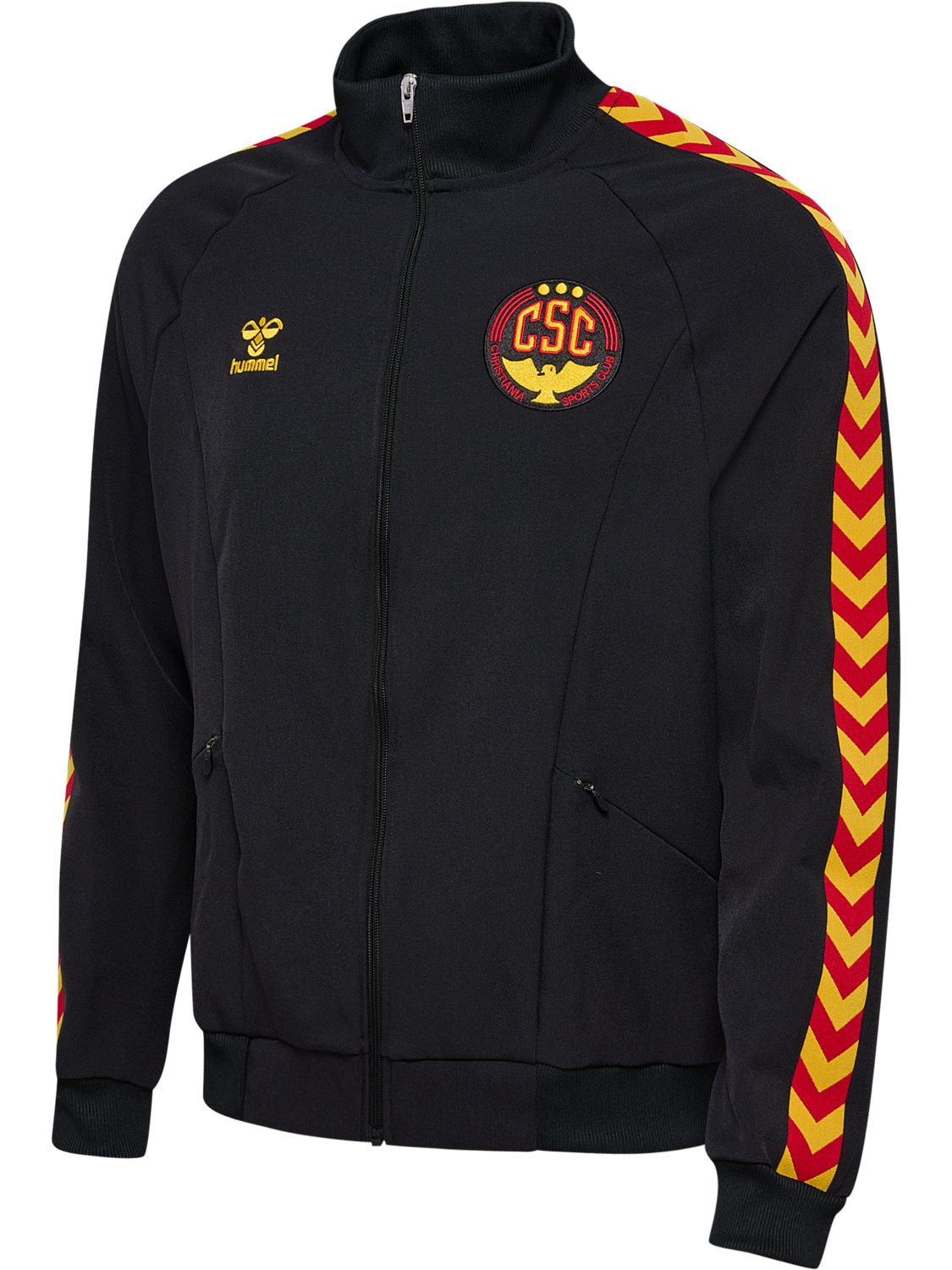 CSC 26/27 hmlROOT TRACK ZIP JKT, BLACK, packshot