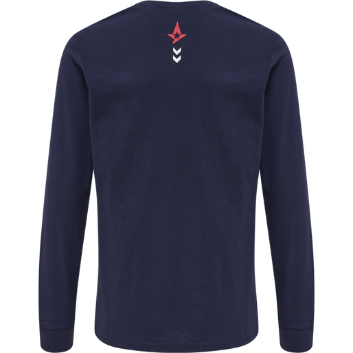 ASTRALIS 21/22 T-SHIRT L/S KIDS, MARINE, packshot