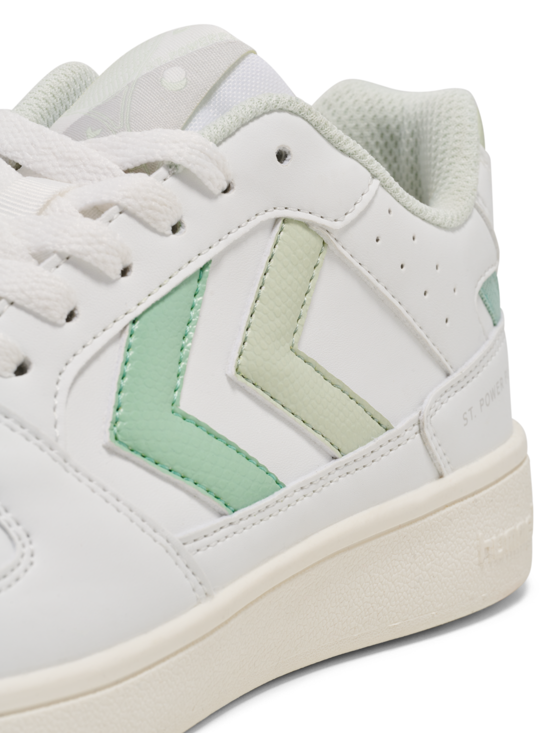 ST. POWER PLAY WMNS LZD, BRIGHT WHITE/MISTY JADE, packshot