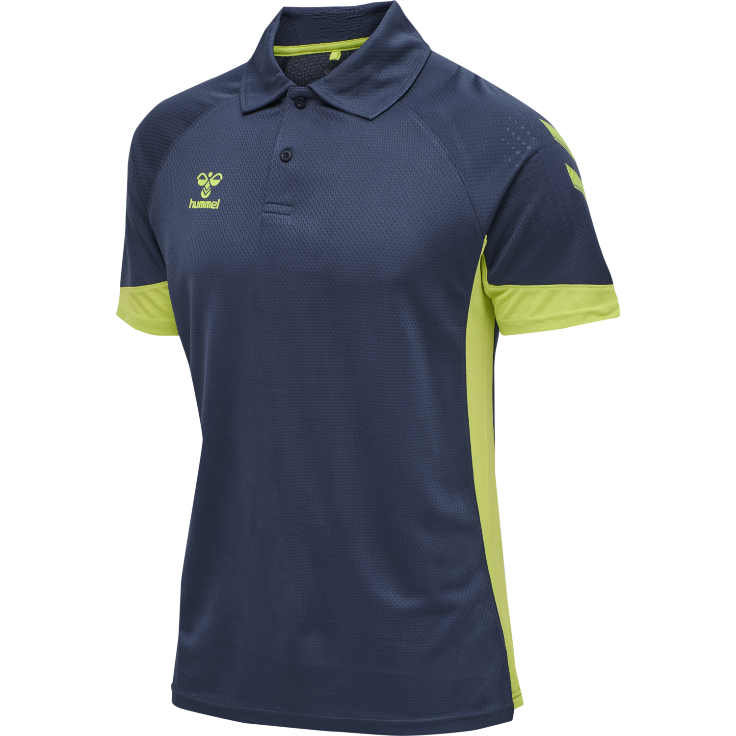 hmlLEAD FUNCTIONAL KIDS POLO, DARK DENIM, packshot