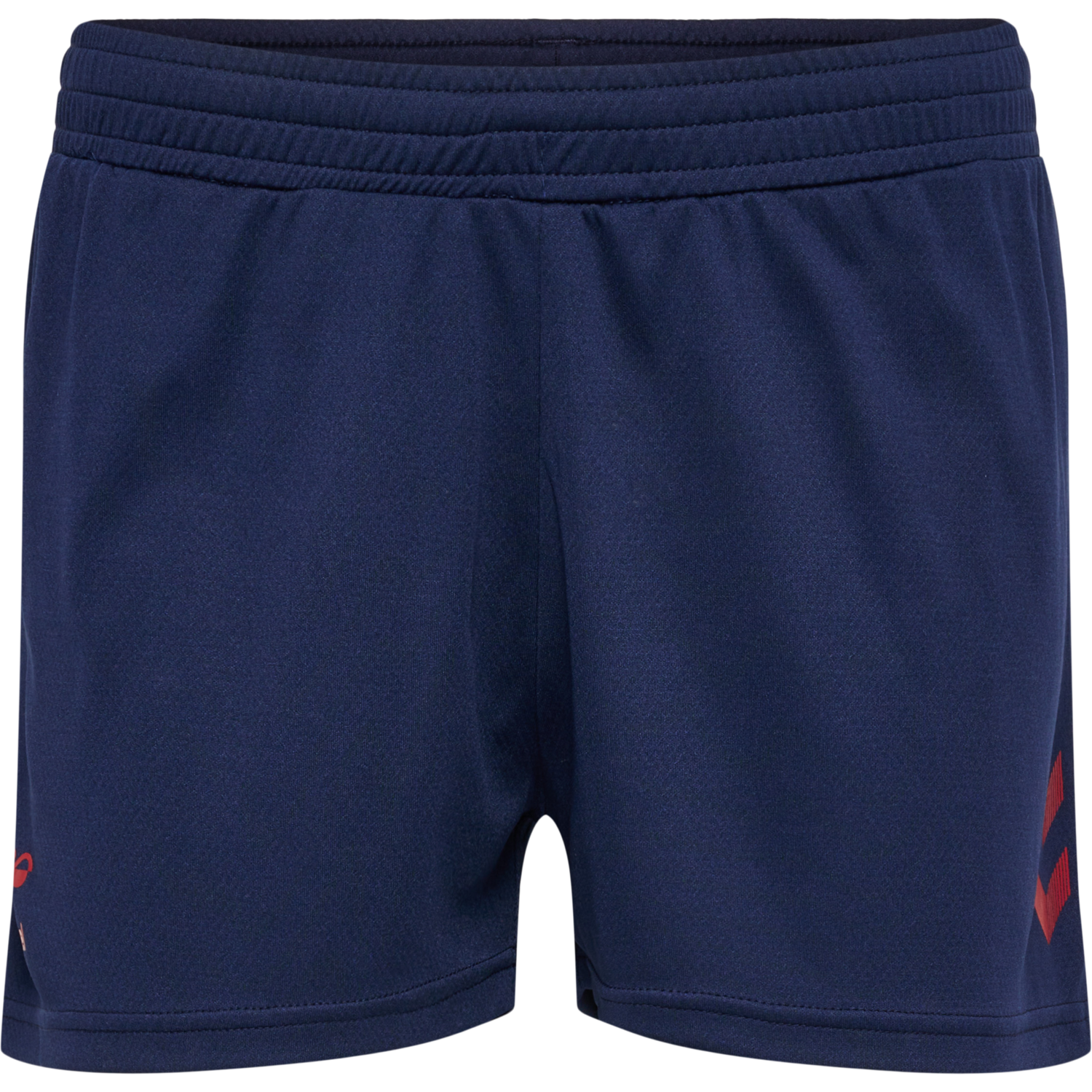 hmlQ4 POLY SHORTS WO, MARINE, packshot