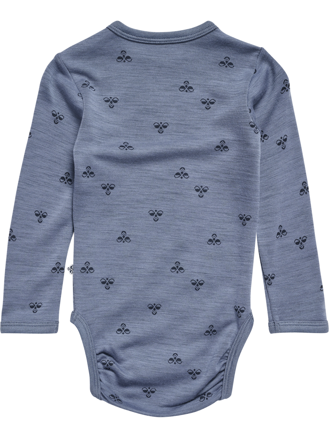 hmlMINI WOOL BODY L/S, FLINT STONE, packshot