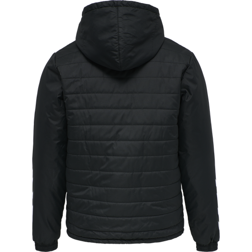 hmlPROMO SHORT BENCH JACKET, BLACK, packshot