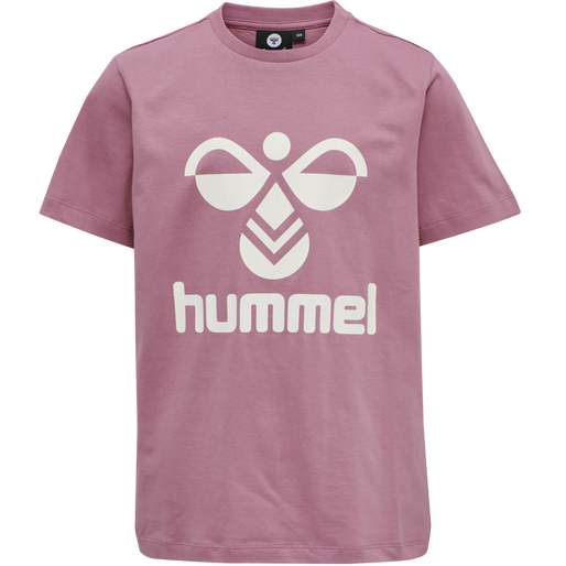 hmlTRES T-SHIRT S/S, HEATHER ROSE, packshot