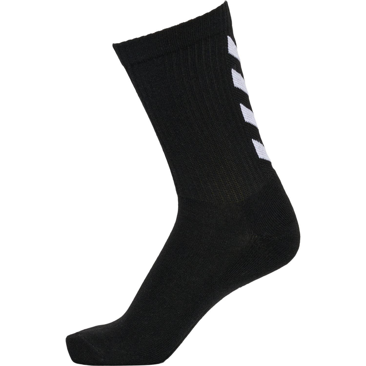 FUNDAMENTAL 3-PACK SOCK, BLACK, packshot