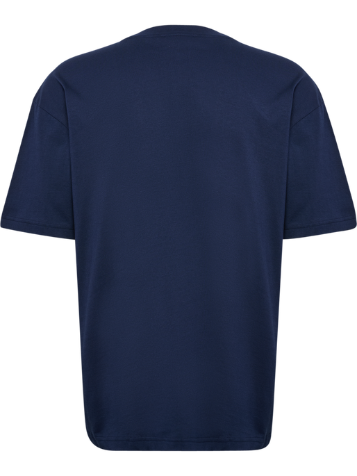 hmlLOOSE TEE S/S CLUB SPORTSWEAR, DRESS BLUES hmlLOOSE TEE S/S CLUB SPORTSWEAR, DRESS BLUES, packshot