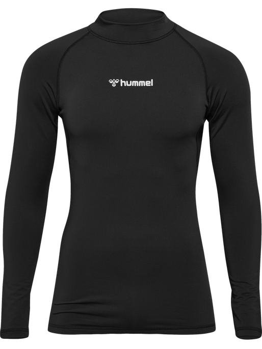 hmlBL WINTER PERFORMANCE TEE L/S, BLACK hmlBL WINTER PERFORMANCE TEE L/S, BLACK, packshot