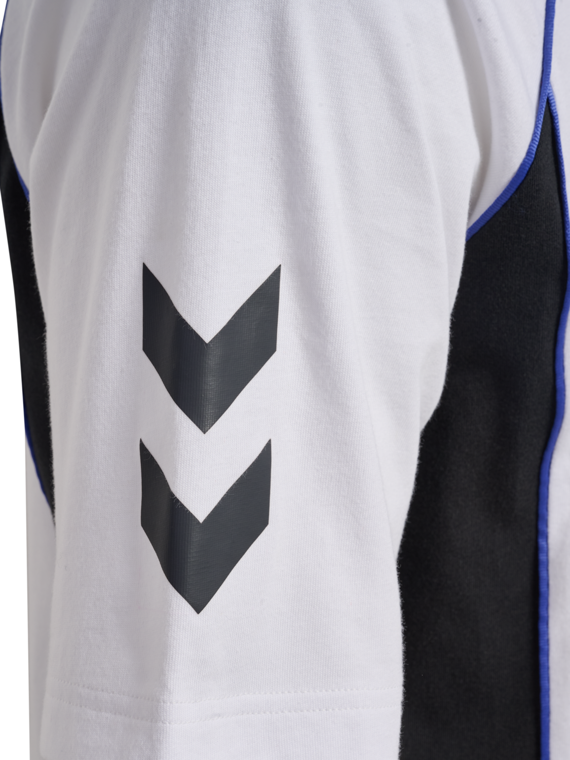 hmlBLAZE26 ATHLEISURE T-SHIRT S/S, WHITE/ASPHALT, packshot