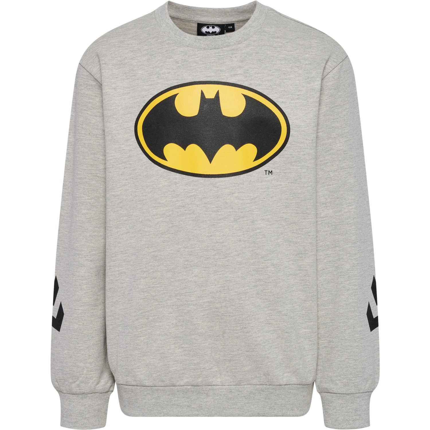 hmlBATMAN DOS SWEATSHIRT, LIGHT GREY MELANGE, packshot