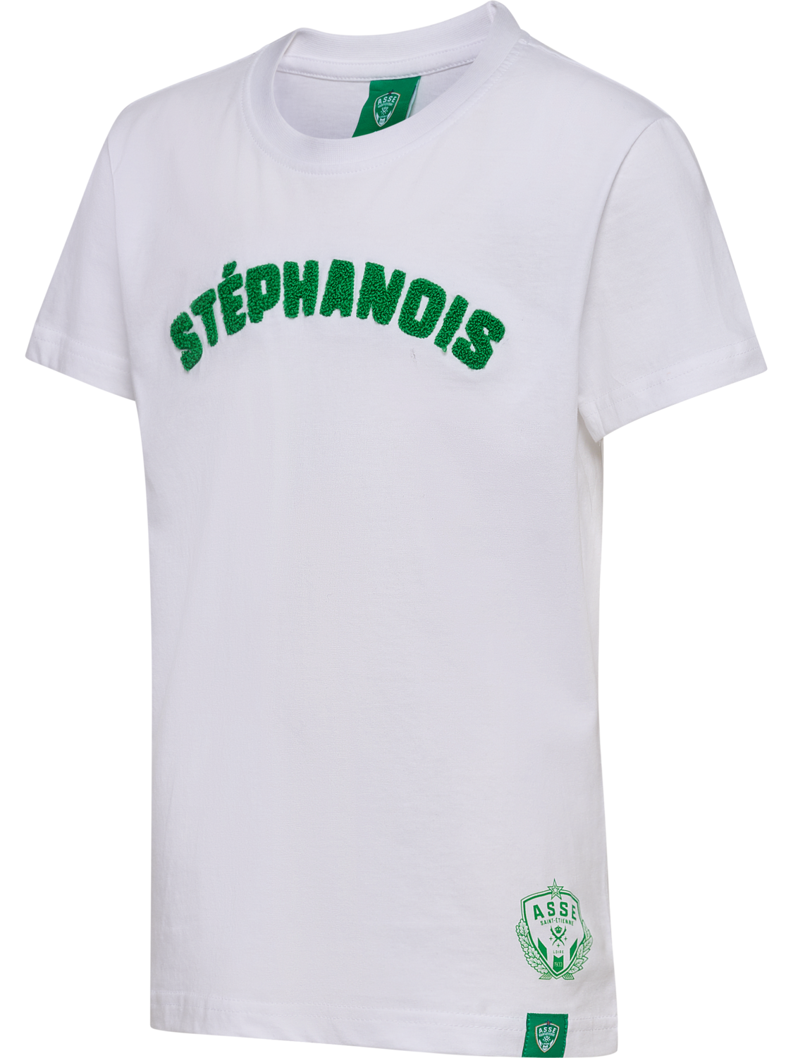 ASSE FAN STEPHANOIS TEE KIDS, WHITE, packshot