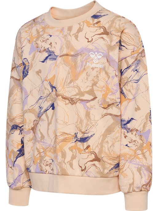 hmlSWIRLY SWEATSHIRT, BISQUE, packshot