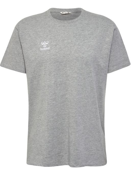 hmlGO 2.0 T-SHIRT S/S, GREY MELANGE hmlGO 2.0 T-SHIRT S/S, GREY MELANGE, packshot