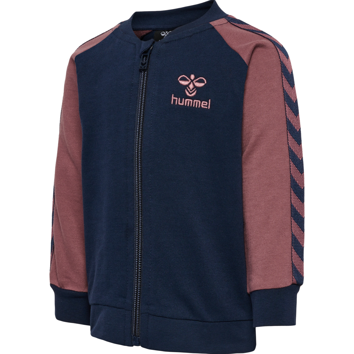 hmlAIDAN ZIP JACKET, ROSE BROWN, packshot