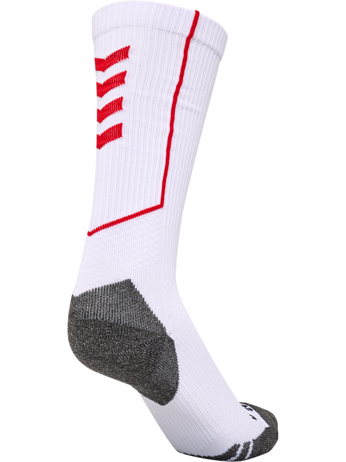 hmlPRO TRAINING SOCKS HIGH, WHITE/TRUE RED, packshot