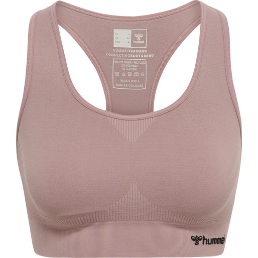 hmlTIF SEAMLESS SPORTS TOP, WOODROSE, packshot