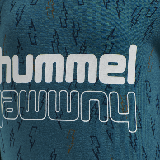 hmlTHUNDER BODY L/S, BLUE CORAL, packshot