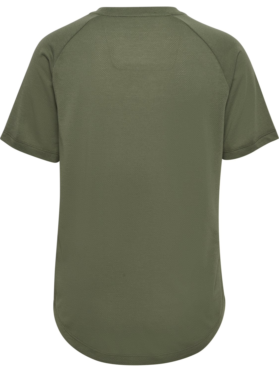 hmlMT VANJA T-SHIRT, DEEP LICHEN GREEN, packshot
