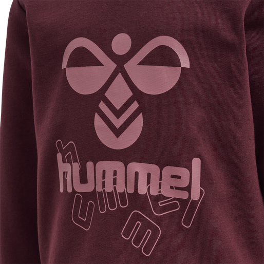 hmlSPIRIT SWEATSHIRT, WINDSOR WINE, packshot