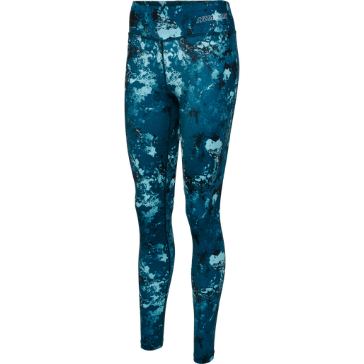 hmlTE DIGI SANDSTORM AOP MW TIGHTS, 6470, packshot