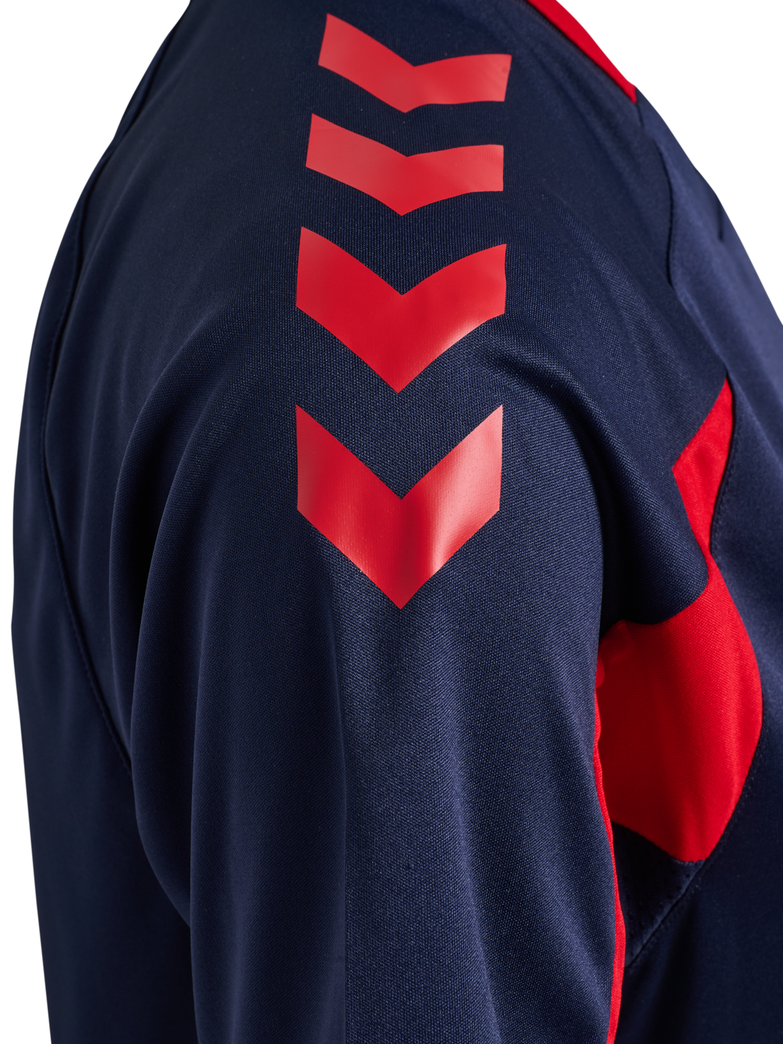 hmlCORE 2.0 JERSEY S/S WOMAN, MARINE/TRUE RED, packshot