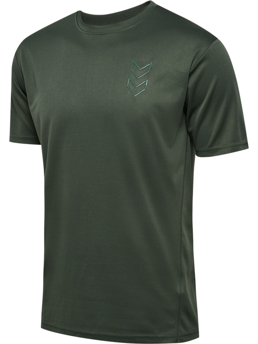 hmlACTIVE PL JERSEY S/S, CLIMBING IVY, packshot