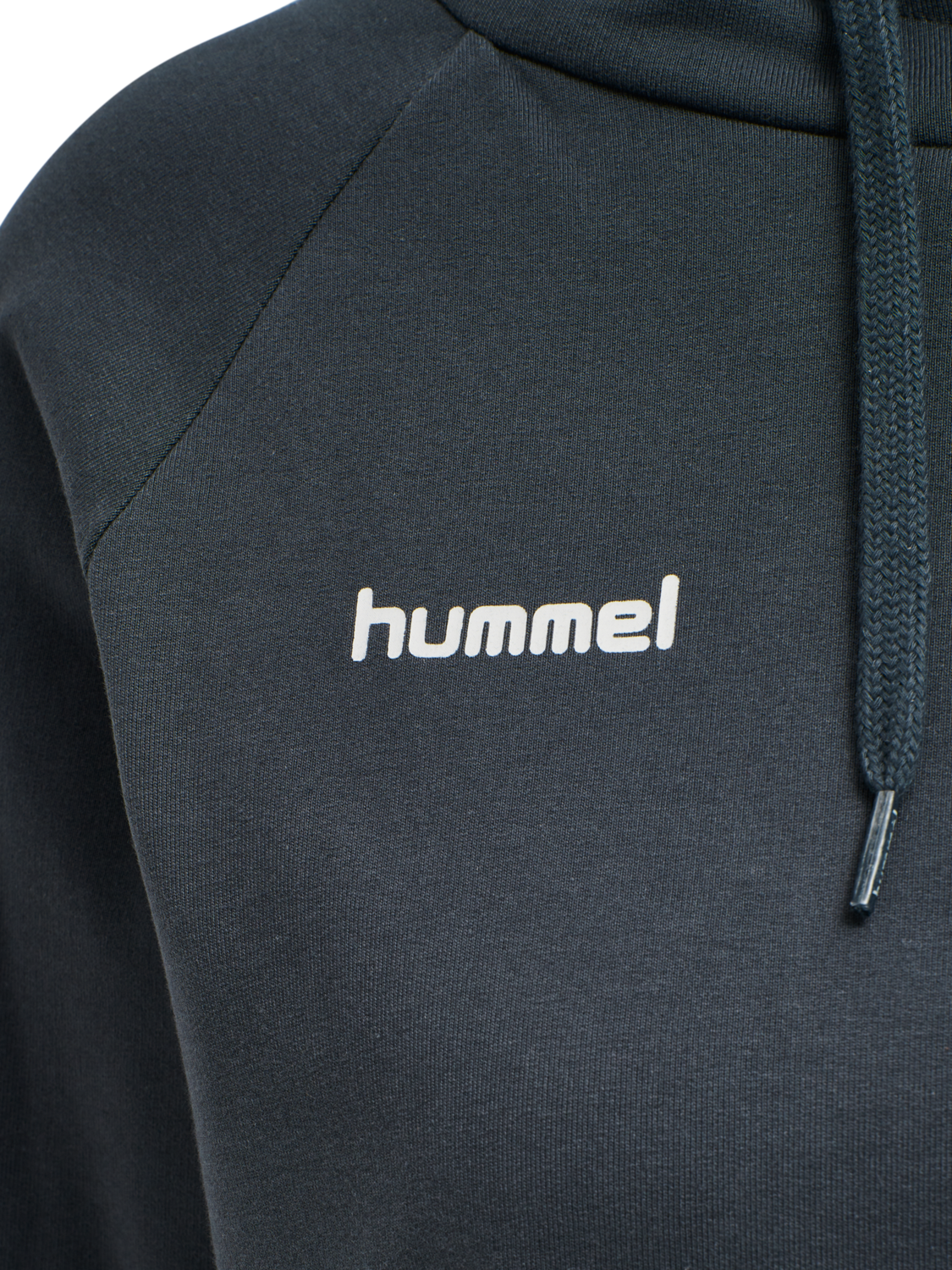 HUMMEL GO COTTON HOODIE WOMAN, INDIA INK, packshot