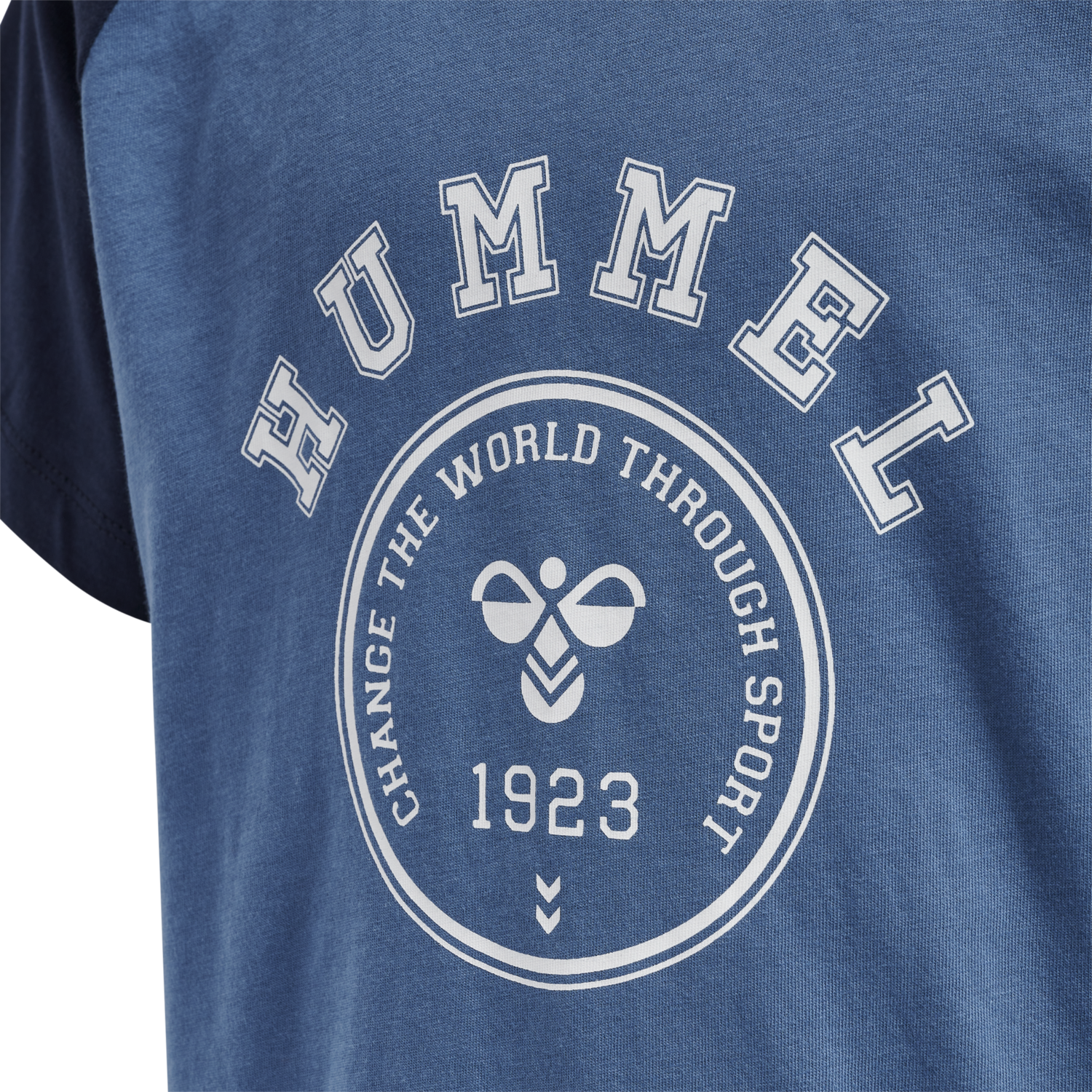 hmlPHYSICS T-SHIRT S/S, BLUE HORIZON, packshot