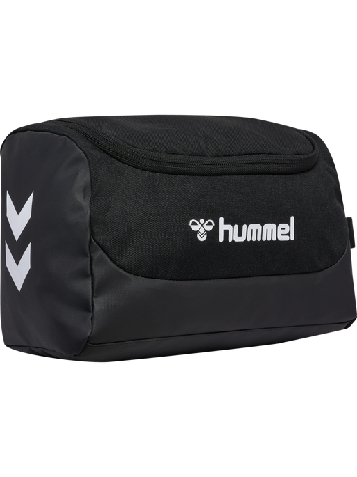 hmlLEAD TOILETRY BAG, BLACK hmlLEAD TOILETRY BAG, BLACK, packshot